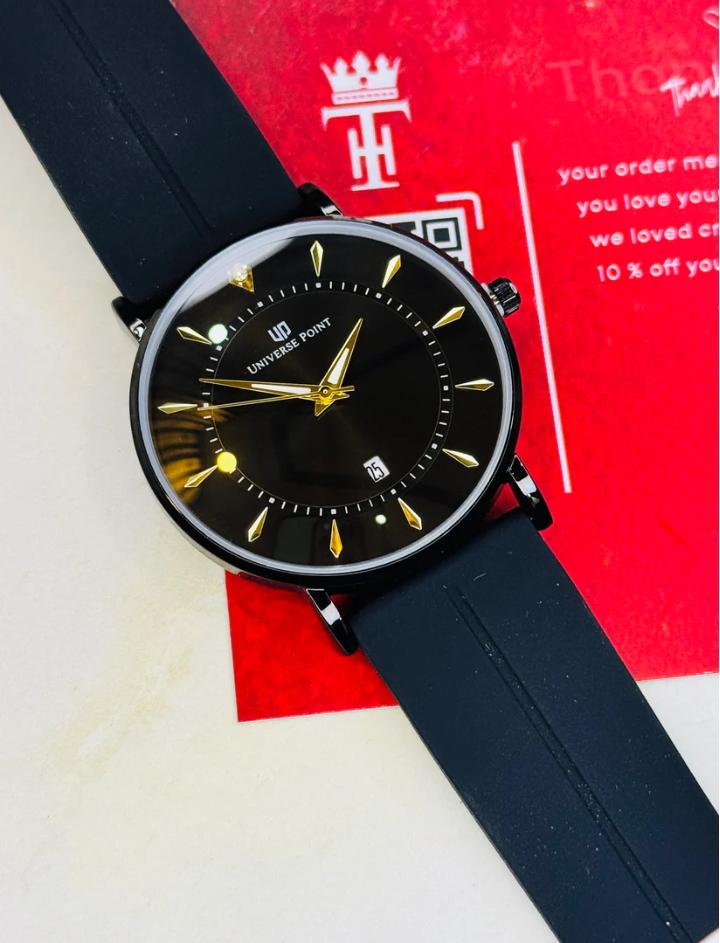 Classic Black Gold Luxury Watch