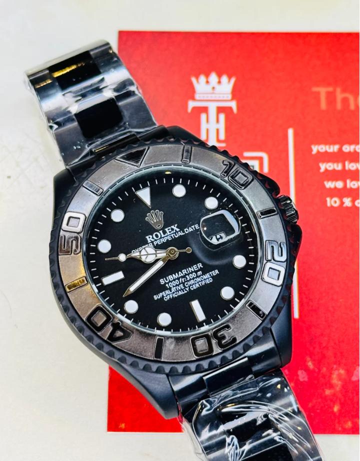 Royal Black Submariner Luxury Watch