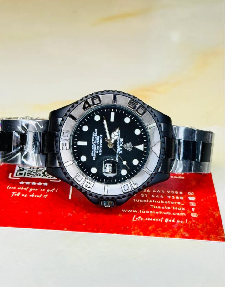 Royal Black Submariner Luxury Watch