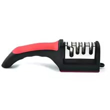 Professional 4-Stage Knife Sharpener – Non-Slip Kitchen Sharpening Tool
