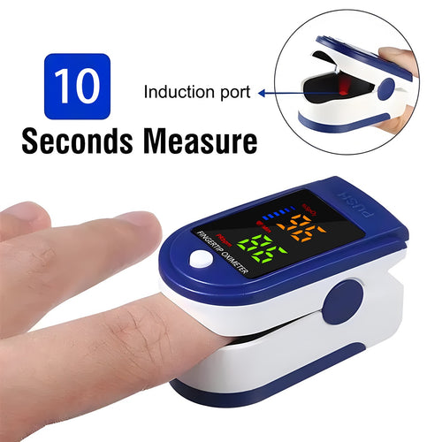 Digital Finger Pulse Oximeter – Blood Oxygen & Heart Rate Monitor ⭐