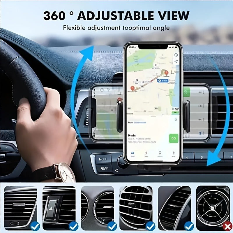 Hands-Free Car Phone Holder for All Smartphones